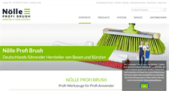 Desktop Screenshot of noelle-profi-brush.de