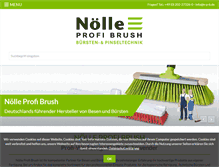Tablet Screenshot of noelle-profi-brush.de